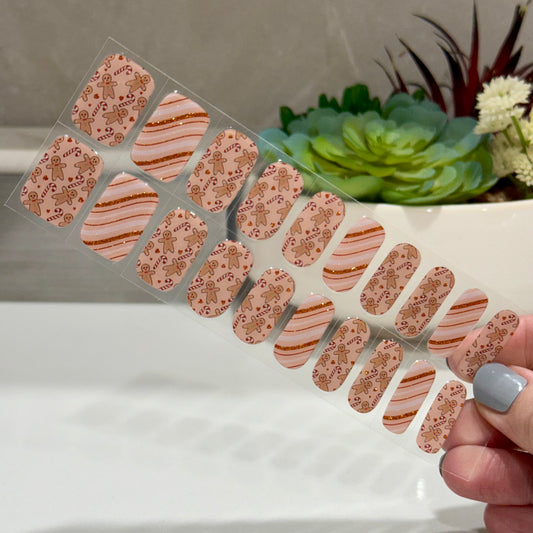 Semicured Gel Nail Polish Kit in 'Gingerbread Dreams' - Spirit Fingerz