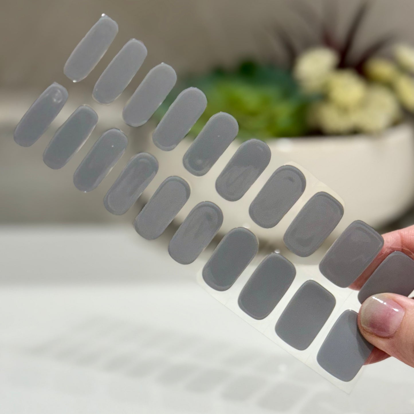 Semicured Gel Nail Polish Kit in 'Mist' - Spirit Fingerz