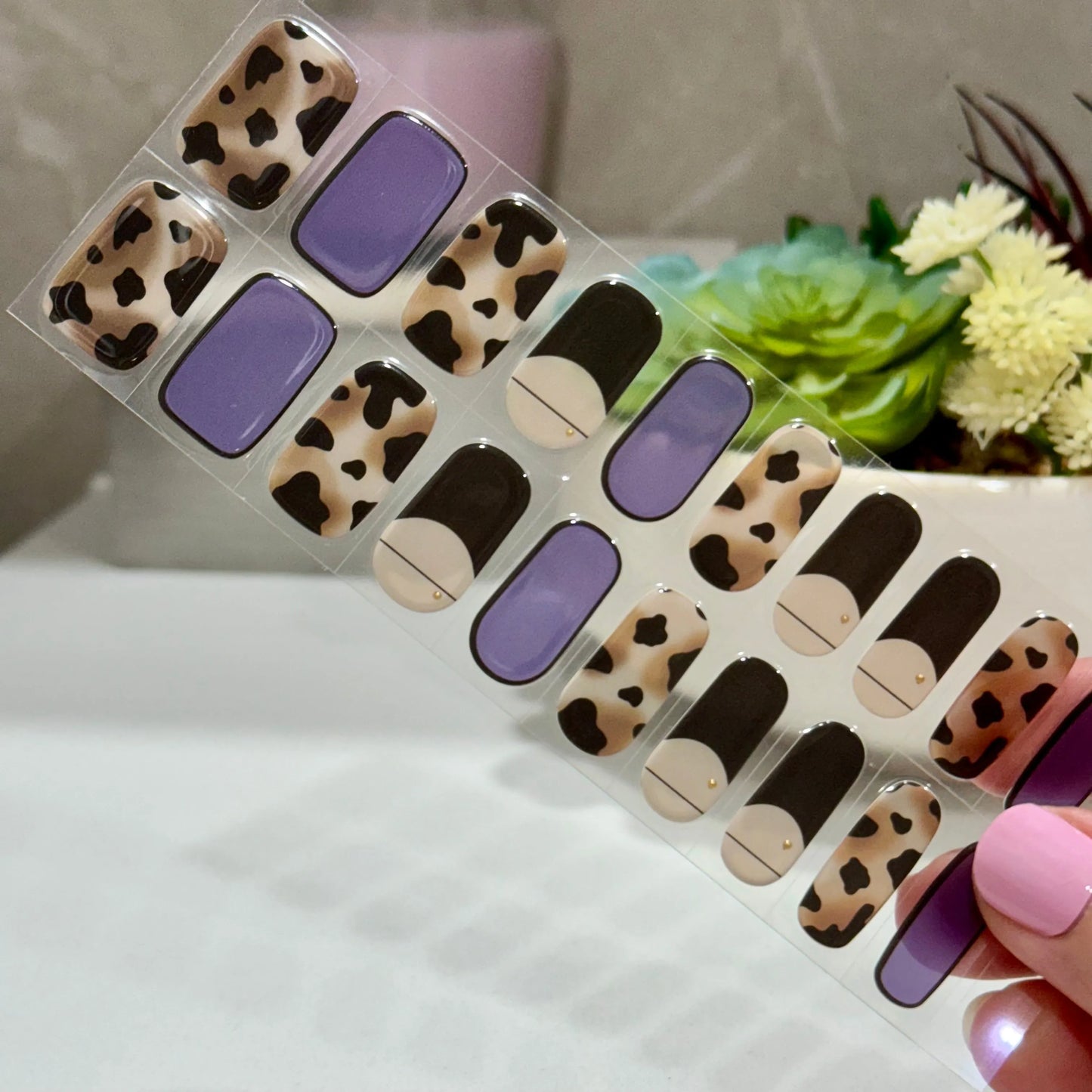 Gel Nail Wraps in ‘Charlie’, Spirit Fingerz